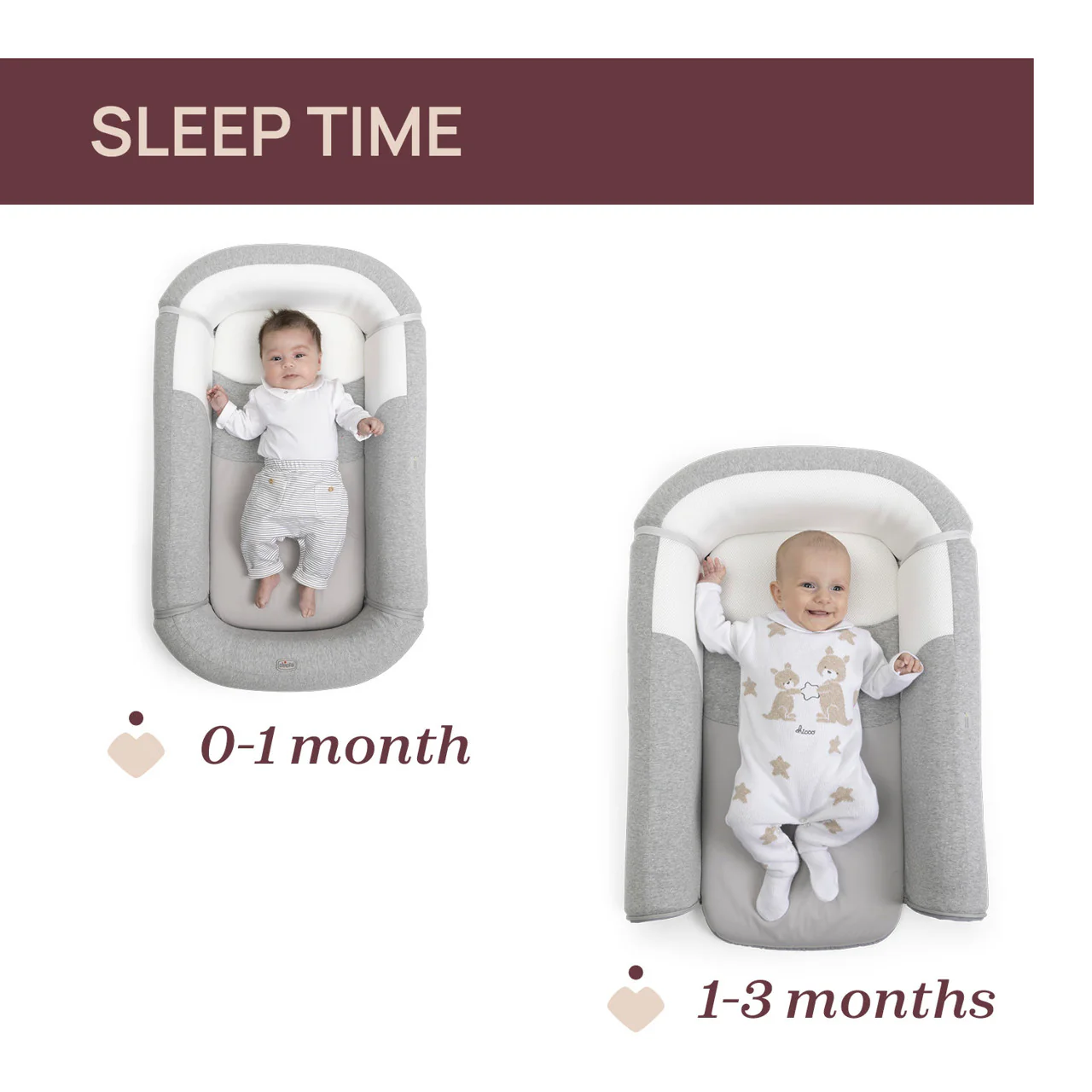 Chicco Mommy Pod 3 em 1 Grey