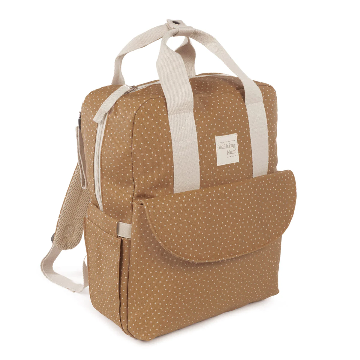 Walking Mum Mochila Poppy Dots Canela
