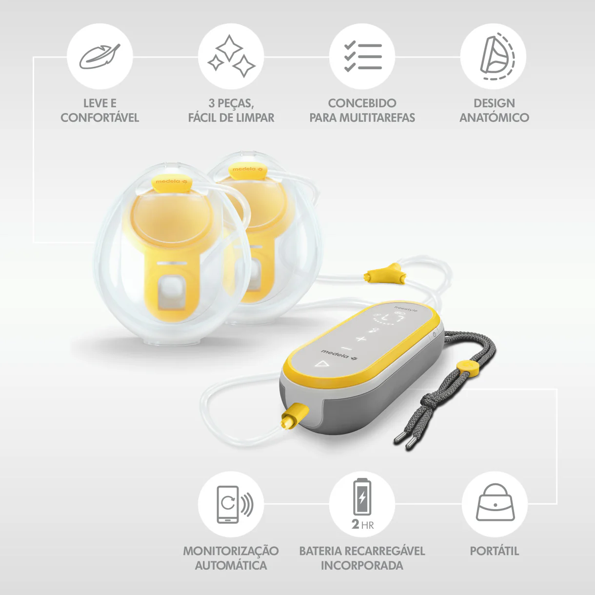 Medela bomba extracção freestyle hands free