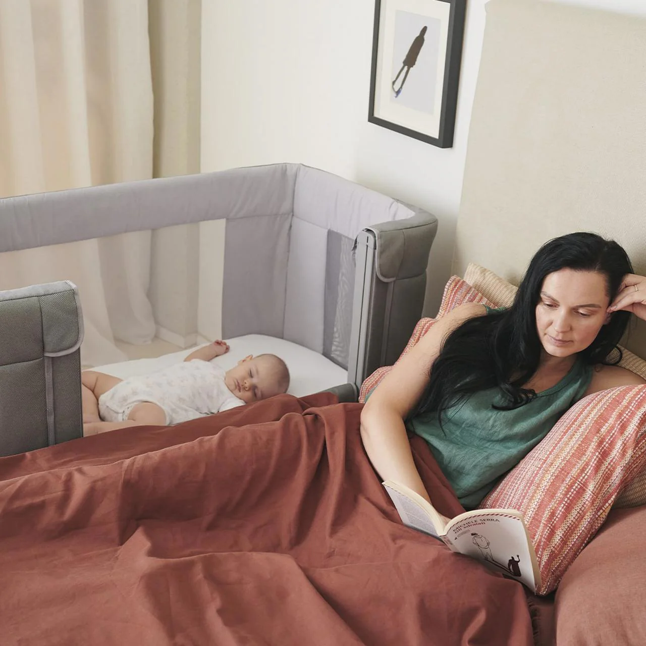 Chicco Next2me Forever Moon Grey