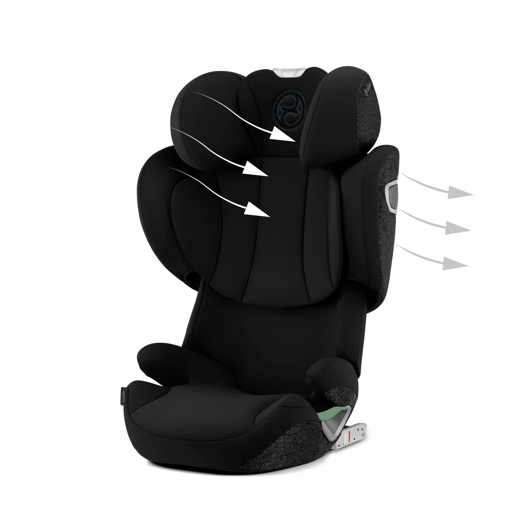 Cybex solution t i-fix sepia black