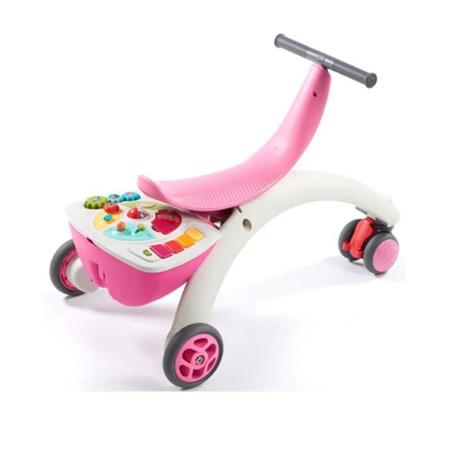 Tiny Love Andador 5 em 1 Behind & Ride Rosa