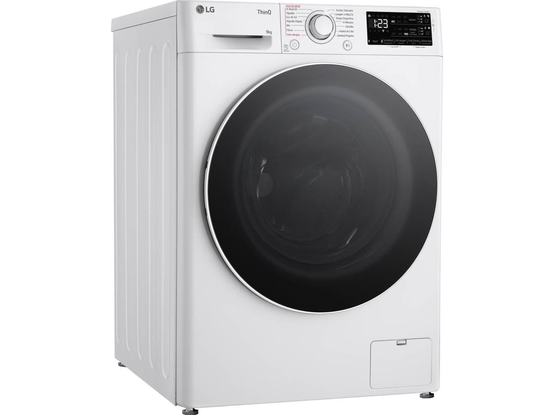 Máquina de Lavar Roupa LG F4WR3509A0W (9 kg - 1400 rpm - Branco)